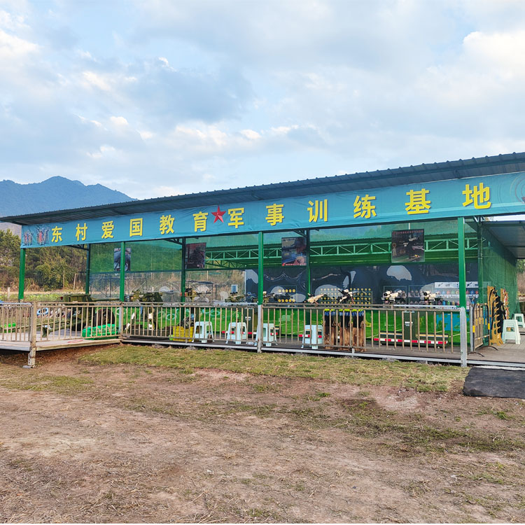 清遠東村氣炮槍射擊場項目_深圳市軍博游藝設備有限公司