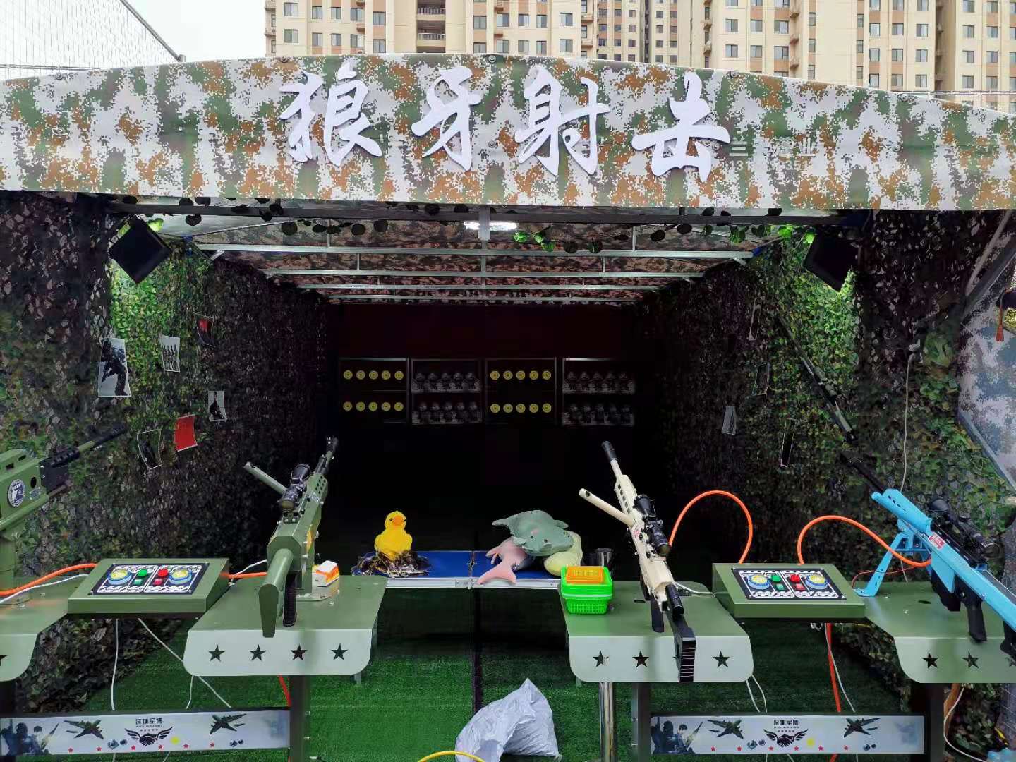 開個射擊場大概需要投資多少錢？氣炮槍射擊館兒童游樂項目策劃書