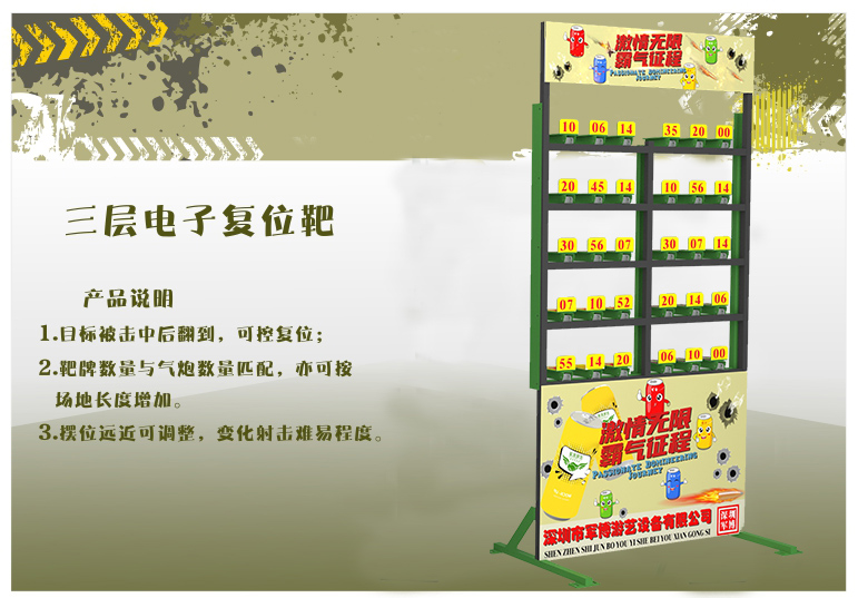 靶場(chǎng)靶牌