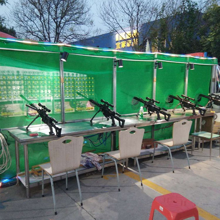 趕廟會做氣炮槍項目需要投資多少錢？