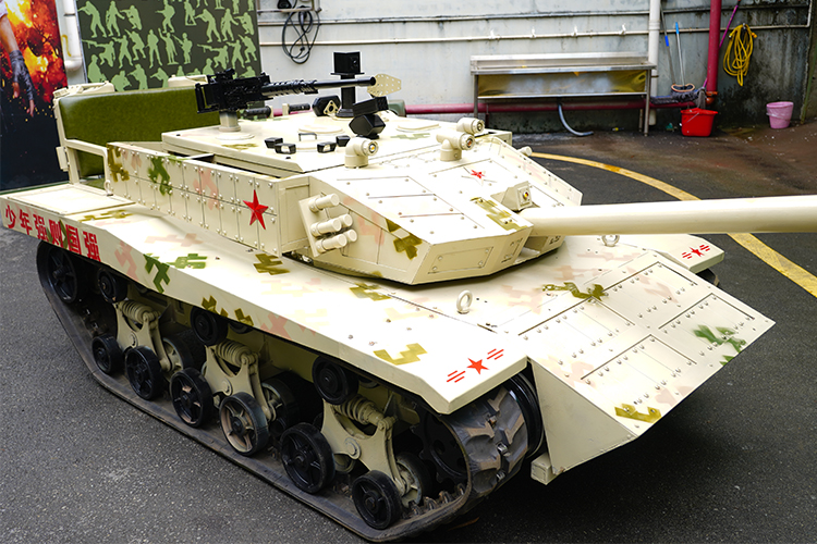 軍博游藝坦克車