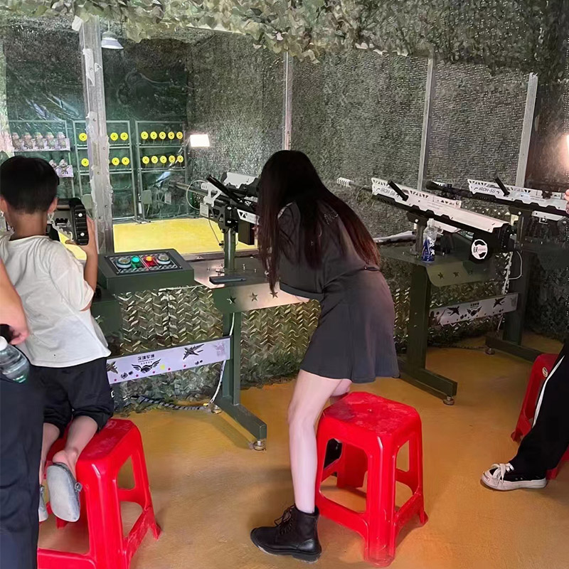 襄陽華僑城奇幻度假區射擊館_深圳市軍博游藝設備有限公司